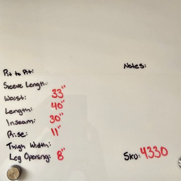 Eddie Bauer Jeans Mens Tag 35x32 Act 33x30 Classic Fit Straight Distressed Denim - Picture 6 of 9